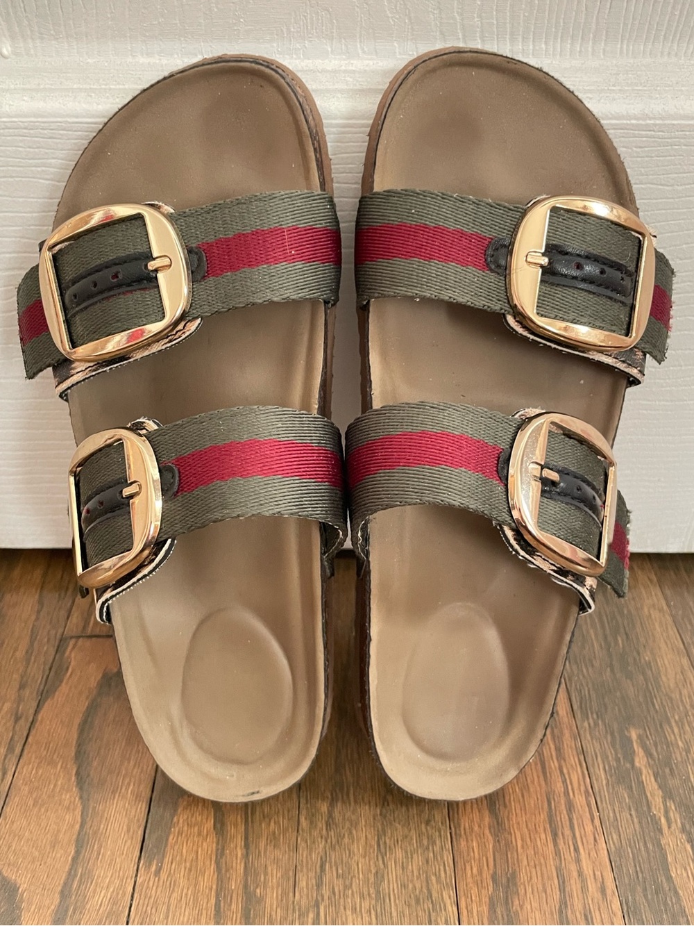 Madden Girl Bambamm Slide Sandals, Women’s size 5
